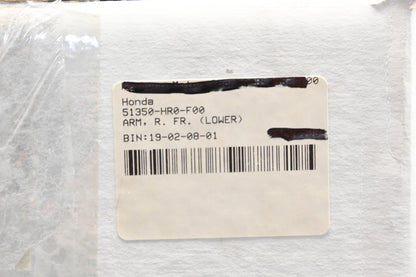 New OEM Honda 51350-HR0-F00 Front Right Lower A-Arm NOS