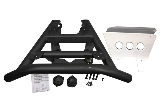 New OEM Polaris 2884354-458 Black Front Bumper Kit NOS