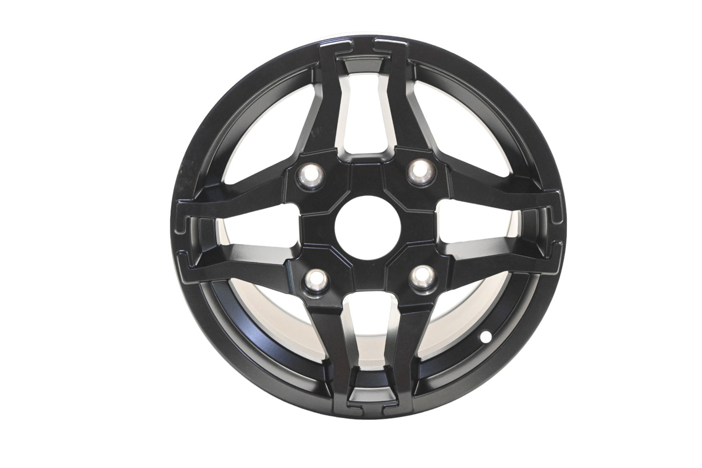 New OEM Polaris 1522455-458 Black Rear Wheel Rim 14x7.5 NOS