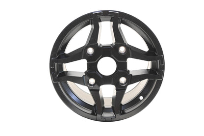 New OEM Polaris 1522455-458 Black Rear Wheel Rim 14x7.5 NOS