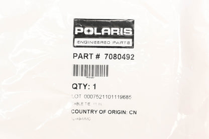 New OEM Polaris 7080492 Cable Ties 11" Qty 7 NOS