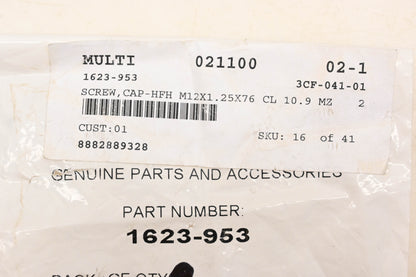 New OEM Arctic Cat 1623-953 Hex Cap M12x1.25x76 Grade 10.9 Screw NOS
