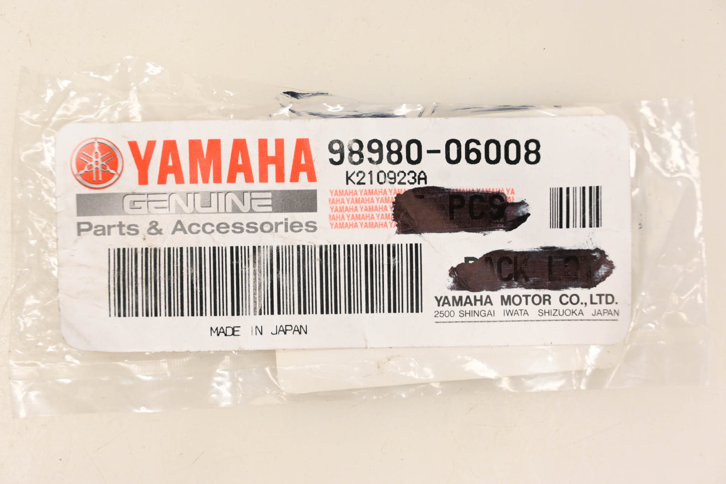 New OEM Yamaha 98980-06008-00 Bind Screws Qty 2 NOS