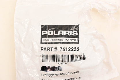 New OEM Polaris 7512232 Black Hex Bolts Qty 2 NOS