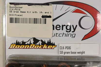 BoonDocker CLK-PG16 High Energy 59-Gram Clutch Weight Kit NOS