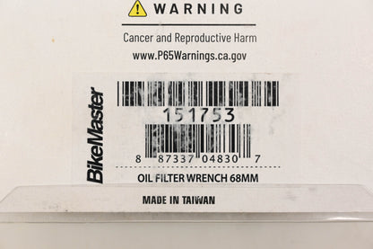 BikeMaster 151753 Oil Filter 68mm 14-Flutes Wrench NOS