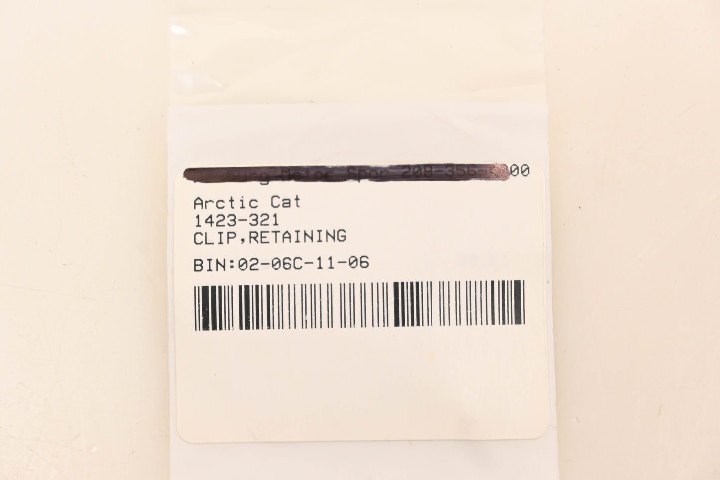 New OEM Arctic Cat 1423-321 Retaining Clips Qty 2 NOS