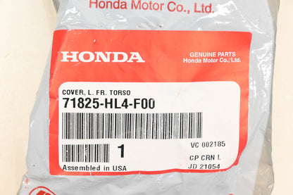 New OEM Honda 71825-HL4-F00 Left Front Torso Cover NOS
