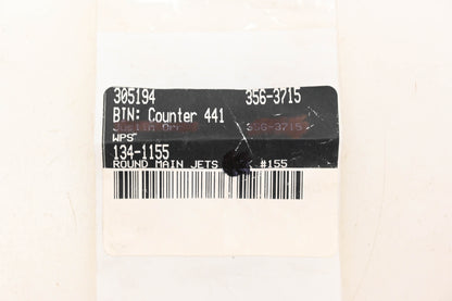 Aftermarket 134-1155 Main Jet #155 NOS