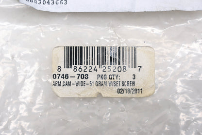 New OEM Arctic Cat 0746-708 Wide Cam Clutch Arm 51-Gram Weight Kit NOS