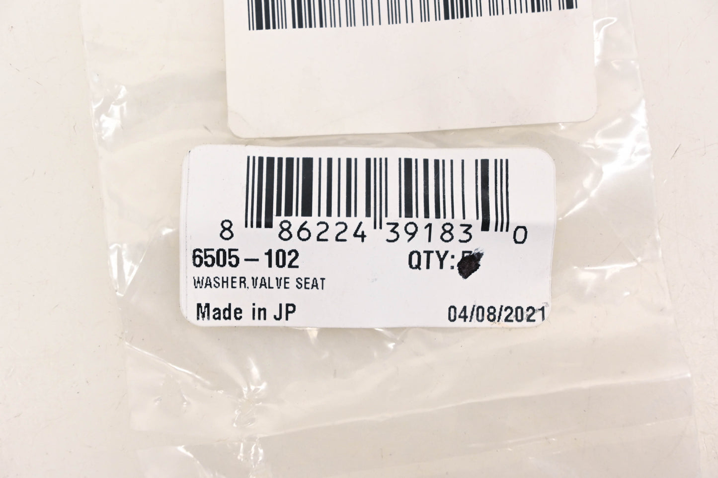 New OEM Arctic Cat 6505-102 Valve Seat Washers Qty 2 NOS