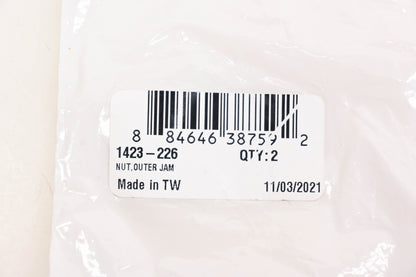 New OEM Arctic Cat 1423-226 Outer Jam Nuts Qty 2 NOS