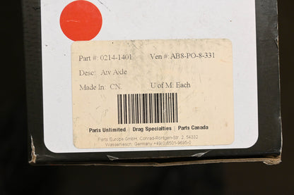 All Balls AB8-PO-8-331, 0214-1401, TRK-CA-8-331 ATV Front Axle Assembly NOS
