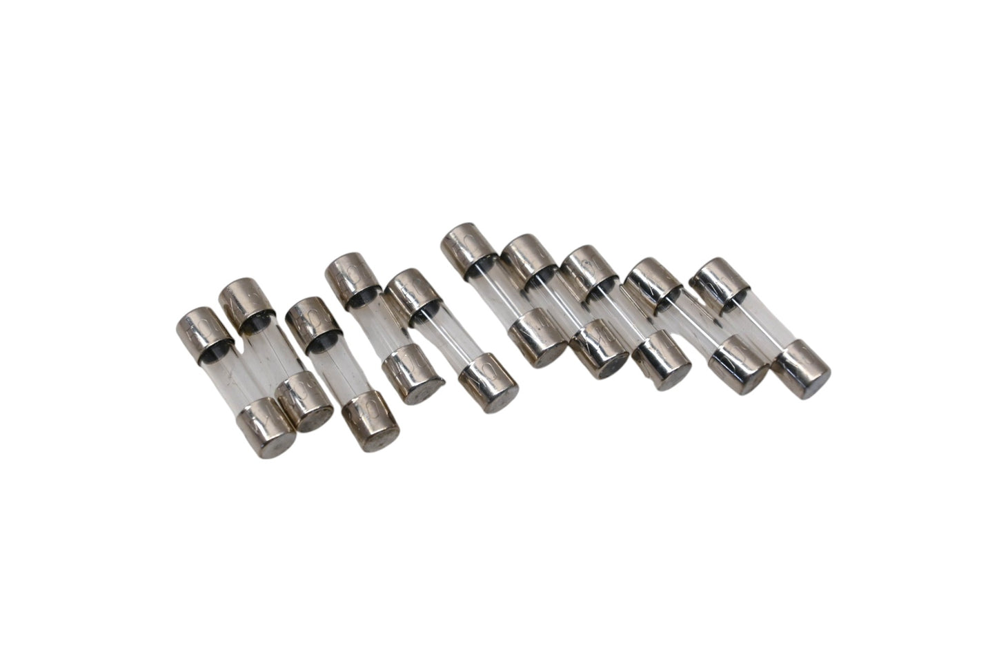 Aftermarket NI001-20 .5amp 20mm Fuses Qty 10 NOS