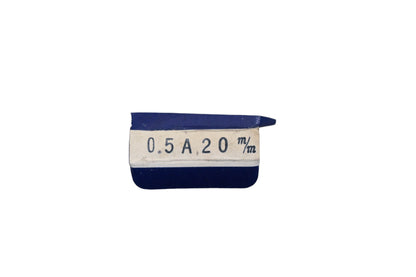 Aftermarket NI001-20 .5amp 20mm Fuses Qty 10 NOS