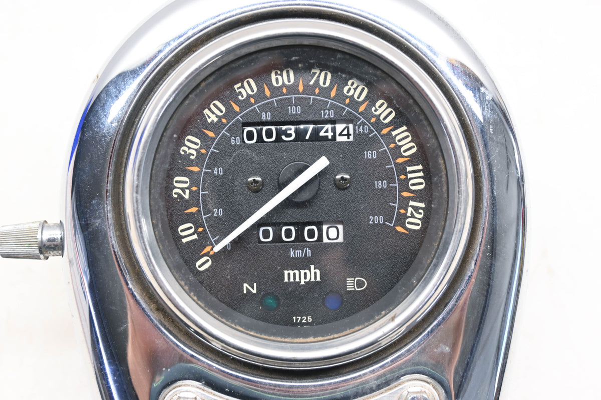 OEM Kawasaki 25005-1725 Speedometer 120MPH & Cover Assembly