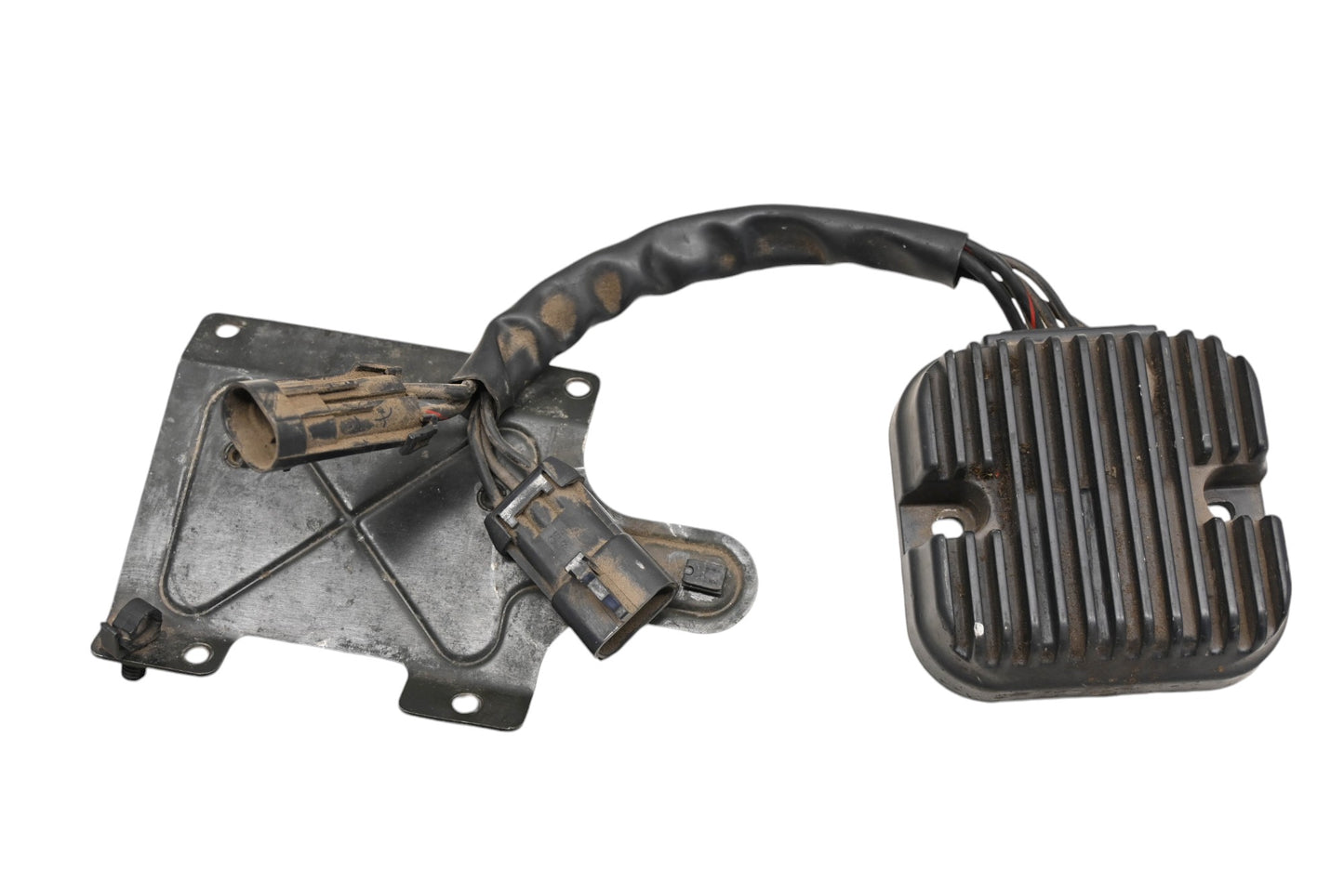 OEM Polaris 4011062 Victory Voltage Regulator & Mount Plate Assembly