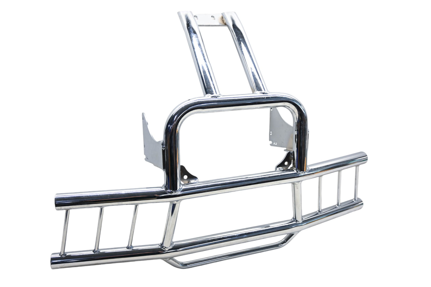New OEM Polaris 2873371 Chrome Front Brush Guard Bumper NOS