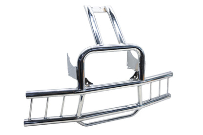 New OEM Polaris 2873371 Chrome Front Brush Guard Bumper NOS