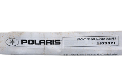 New OEM Polaris 2873371 Chrome Front Brush Guard Bumper NOS