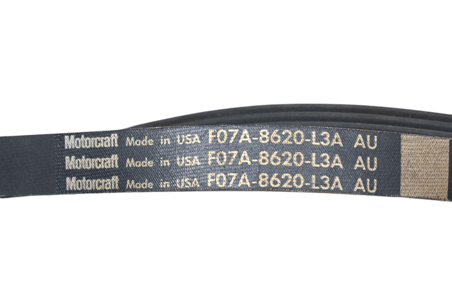 New OEM Motorcraft F07A-8620-L3A, F07A8620L3A Ford Serpentine Belt NOS