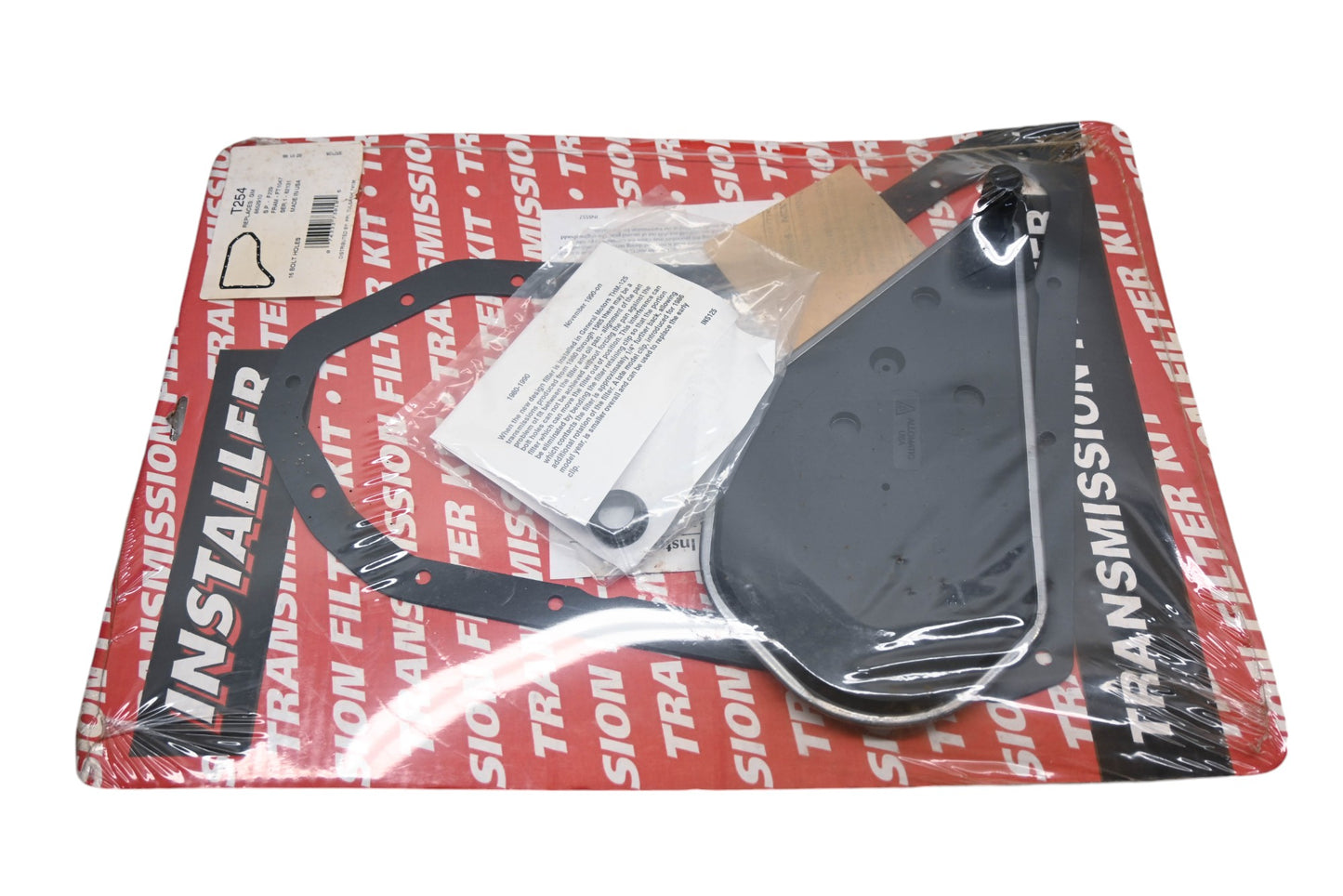 Installer T254, 8652910, FT1047 Transmission Filter & Gasket Kit NOS