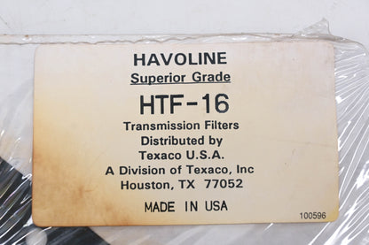 Havoline HTF-16, HTF16 Transmission Filter & Gasket Kit NOS
