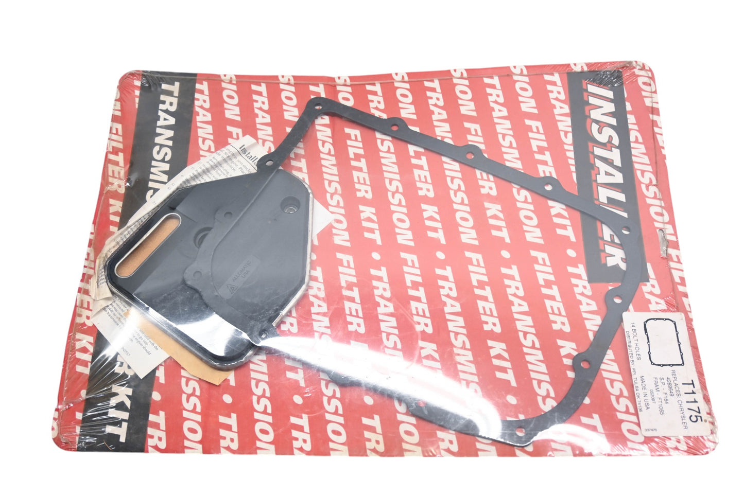 Installer T1175, 4269649, FT1065 Transmission Filter & Gasket Kit NOS