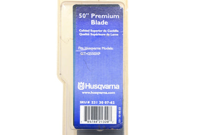 New OEM Husqvarna 5313007-62, 513 30 07-62 Premium 50" Mower Blade NOS