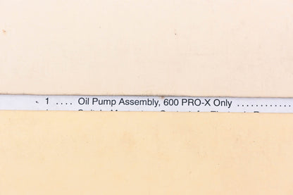 OEM Polaris 8450003-35 Oil Pump Assembly