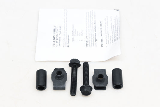 New OEM Polaris 80401503 Titan Full Windshield Hardware Kit NOS