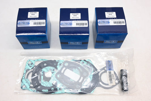 WSM 010-830-10 Polaris 750 STD Piston Rebuild Kit NOS