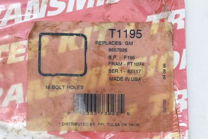 Installer T1195, 8657926, FT1074 Transmission Filter & Gasket Kit NOS