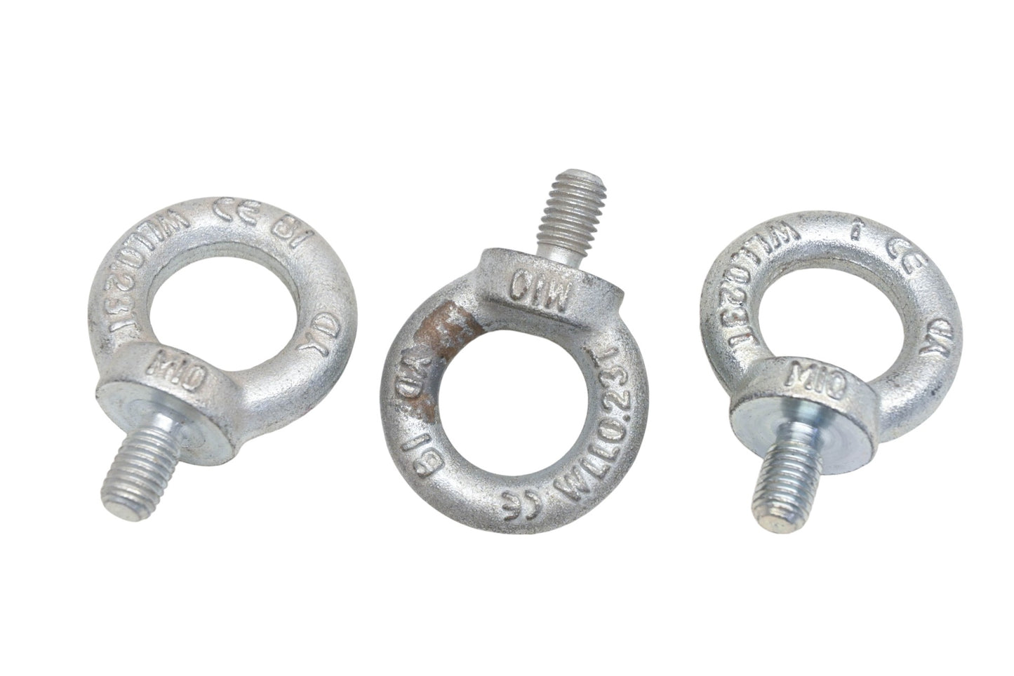 Aftermarket WLL0.23T Eyebolt 1" M10-1.5x17mm Qty 3 NOS