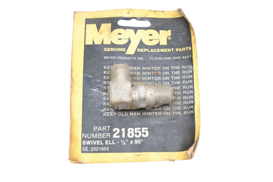 Meyer 21855 Swivel Elbow 1/4" Fitting NOS