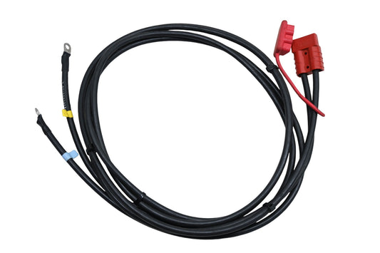 Anderson Power 992G1-BK Battery Extension 7' 50a 600v Quick Disconnect Cable