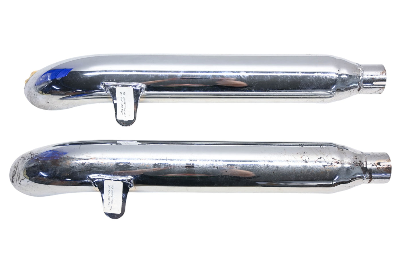 New OEM Polaris 2872392 Victory V92C Cruiser Competition Turnout Exhaust Slip-On Muffler Kit NOS