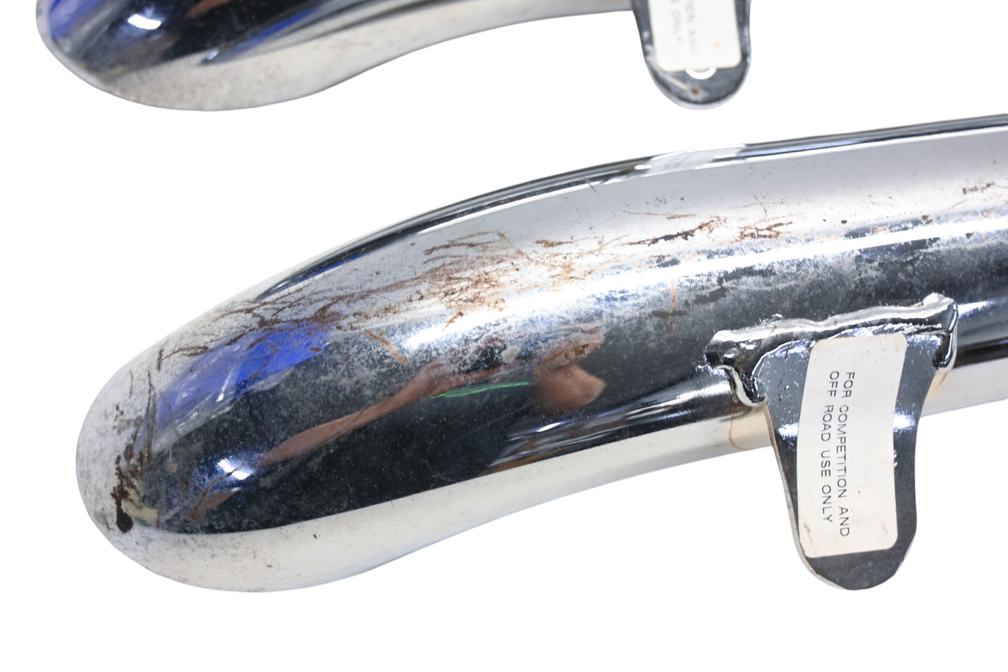 New OEM Polaris 2872392 Victory V92C Cruiser Competition Turnout Exhaust Slip-On Muffler Kit NOS