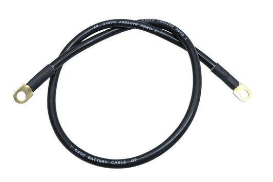 Aftermarket MR014-10 Black 3' Battery Cable 2-Gauge NOS