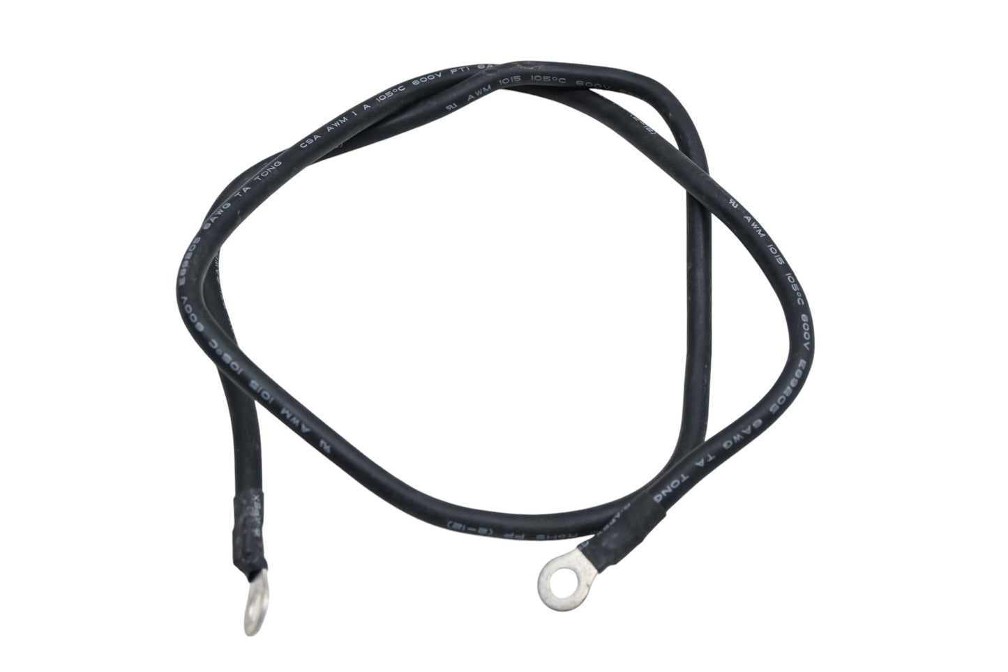 Ta Tong MR014-11 Black 3' Battery Cable 6-Gauge