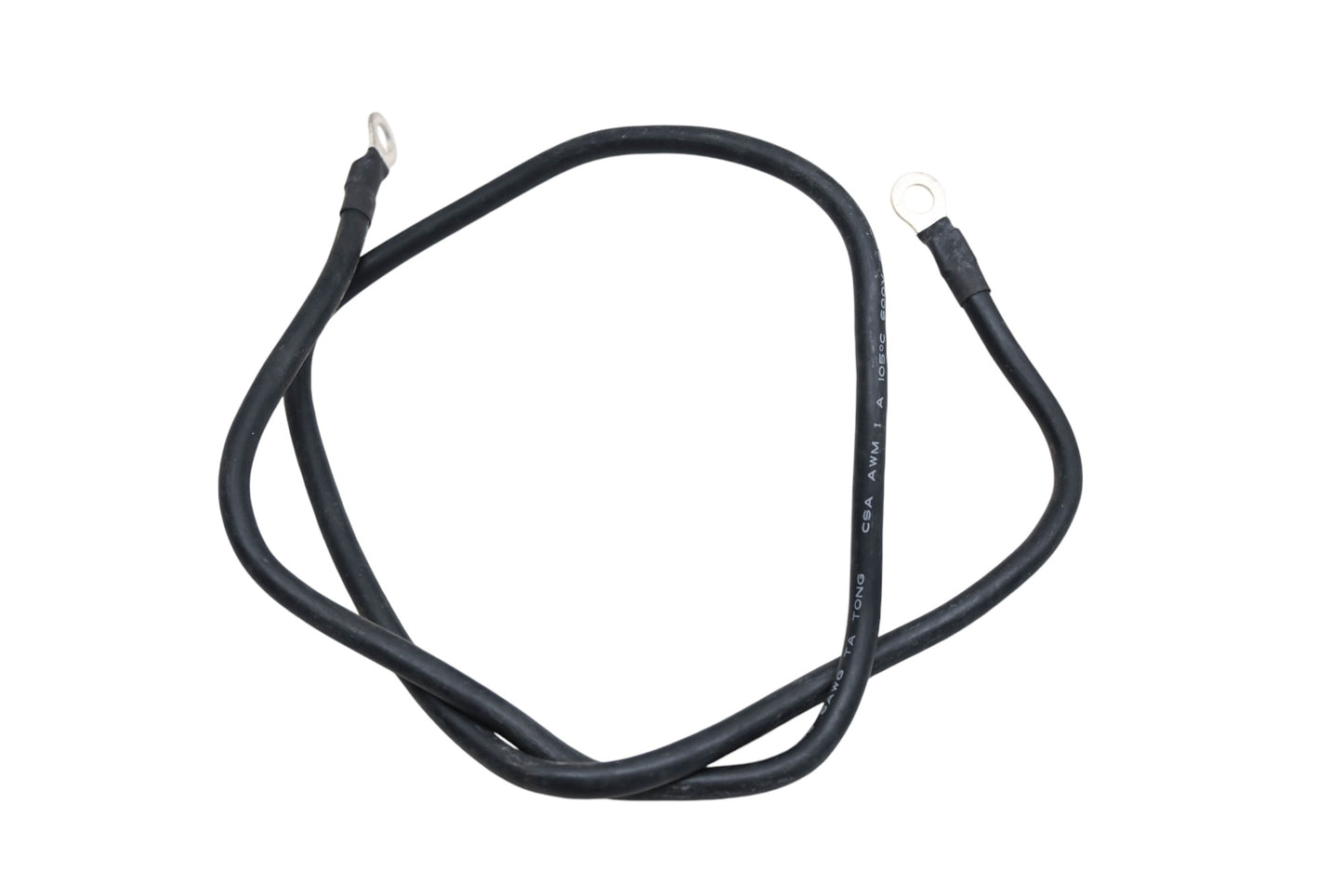 Ta Tong MR014-11 Black 3' Battery Cable 6-Gauge