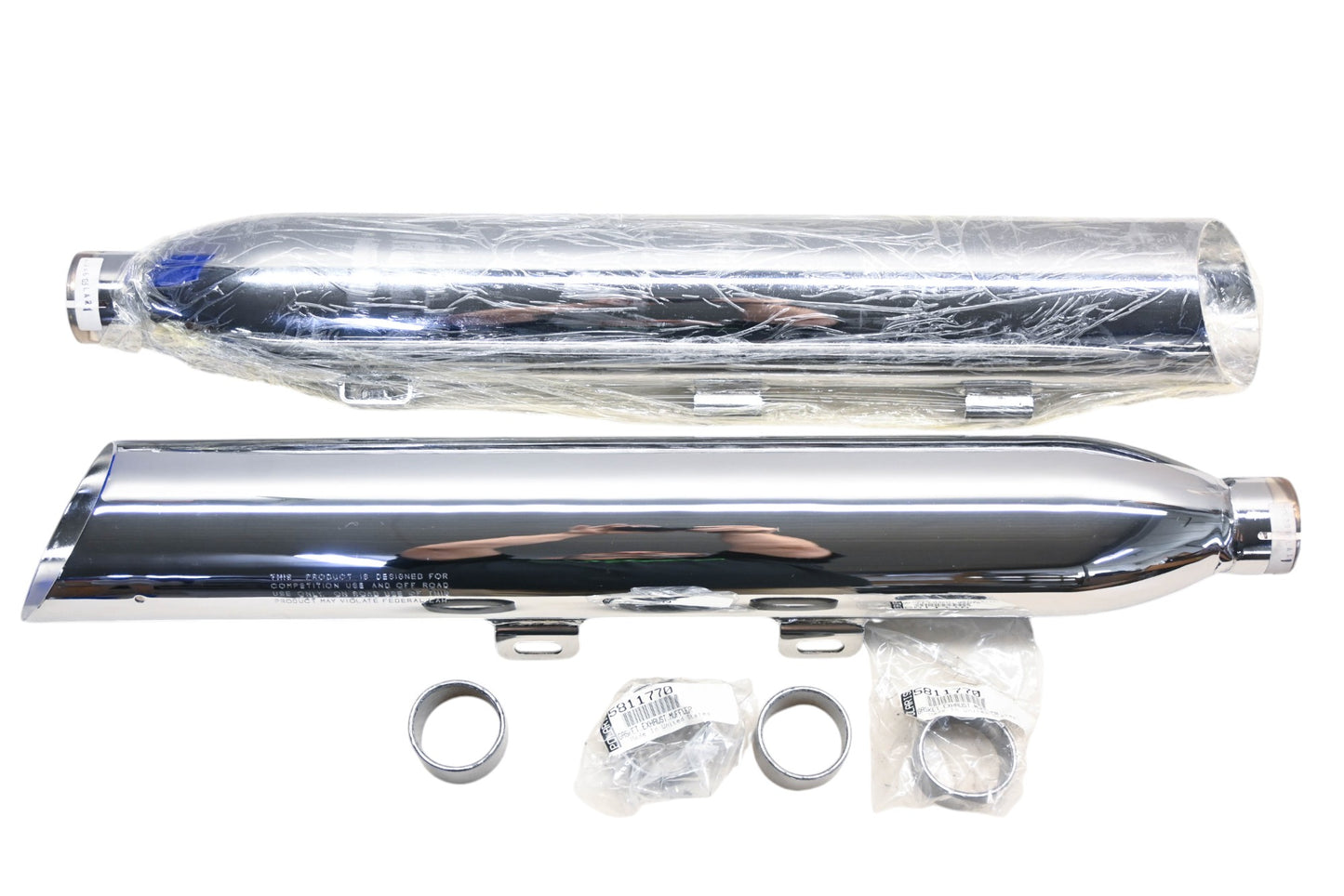 New OEM Polaris 2874425 Victory Competition Stage-1 Slashcut Muffler Kit NOS