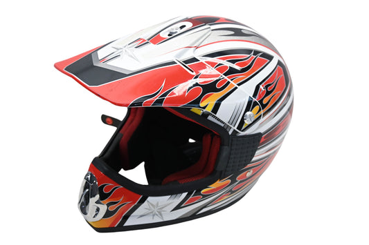 New OEM Polaris 285642709 Red Momentum Helmet XL 61-62cm NOS