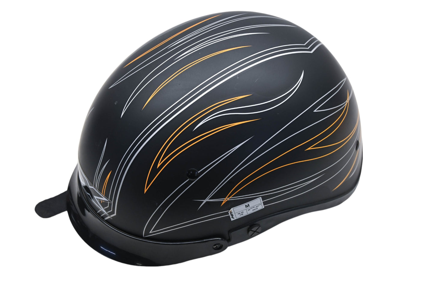 AFX 0103-0782 Black FX-200 Helmet Medium 58-59cm NOS