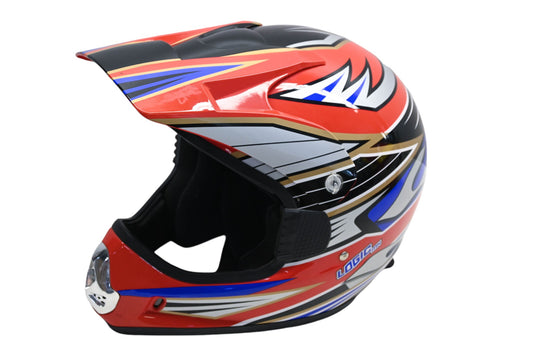 New OEM Polaris 285643409 Red Logic MX Pursuit Helmet XL 61-62cm NOS