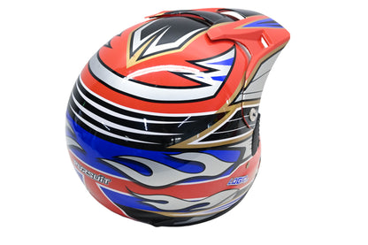 New OEM Polaris 285643409 Red Logic MX Pursuit Helmet XL 61-62cm NOS