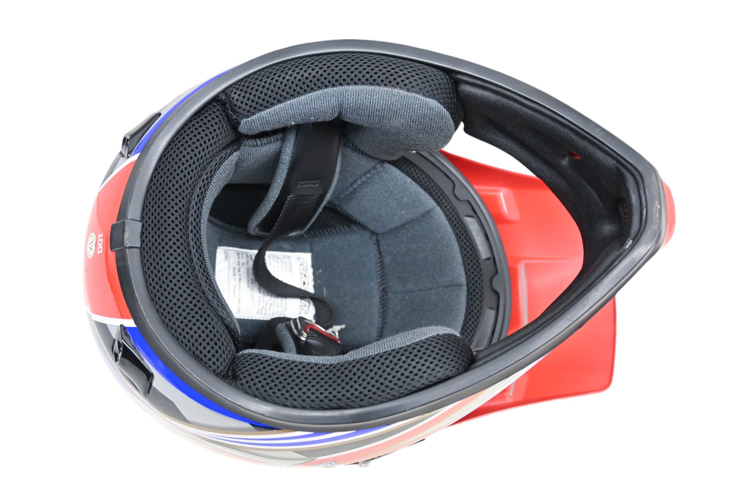 New OEM Polaris 285643409 Red Logic MX Pursuit Helmet XL 61-62cm NOS