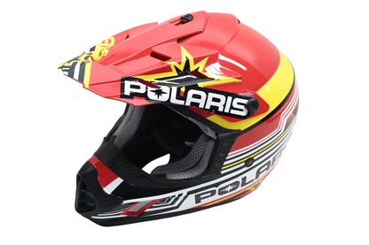 New OEM Polaris ZZ021-35 Red Tenacity TX-12 Helmet Medium 57-58cm NOS