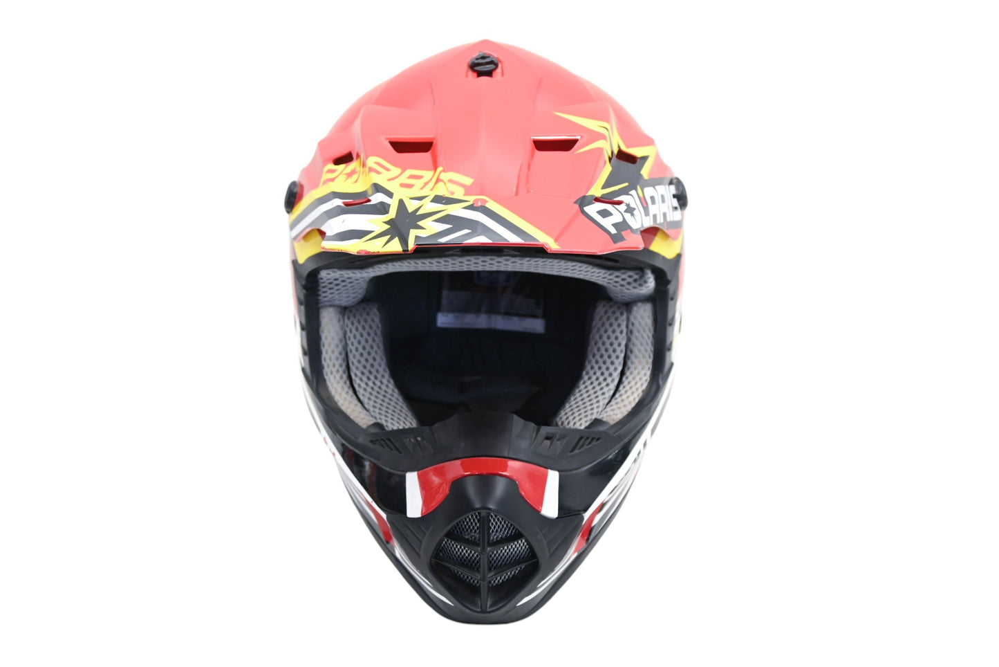 New OEM Polaris ZZ021-35 Red Tenacity TX-12 Helmet Medium 57-58cm NOS