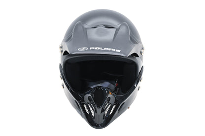New OEM Polaris 285143703 Black Moto EC Helmet Medium NOS
